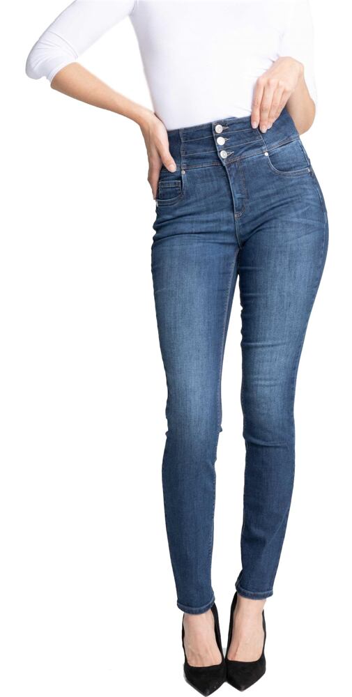 Módní jeany Rocks jeans Vicky modré