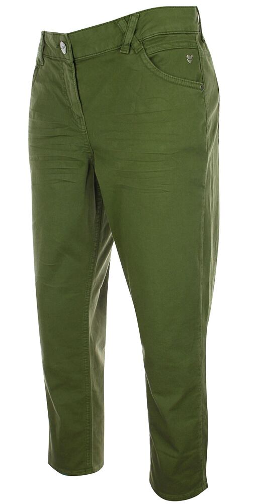 Slim Fit 7/8 kalhoty  Kenny S. Stella  47554 olivové