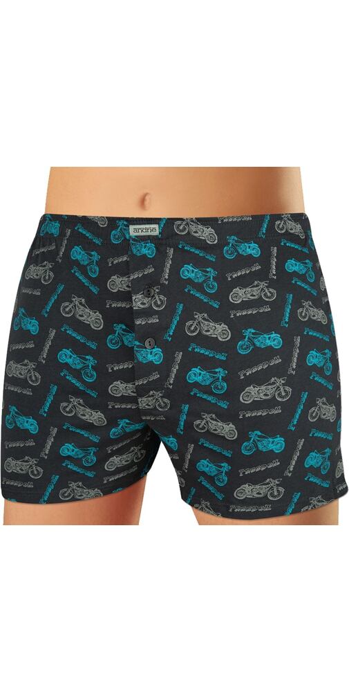 Pánské trenky pro motorkáře Andrie PS 5756 grafit