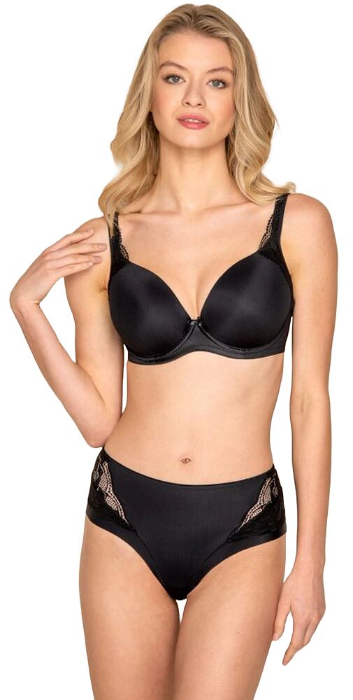 Krásná podprsenka s push up efektem Timo 046803 černá