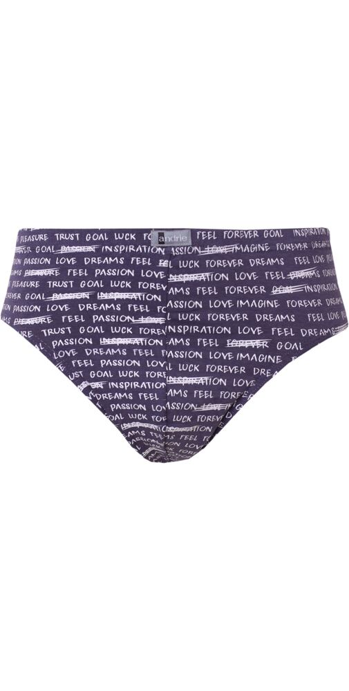 Pánské slipy bambus/bavlna/lycra Andrie PS 3584 jeans