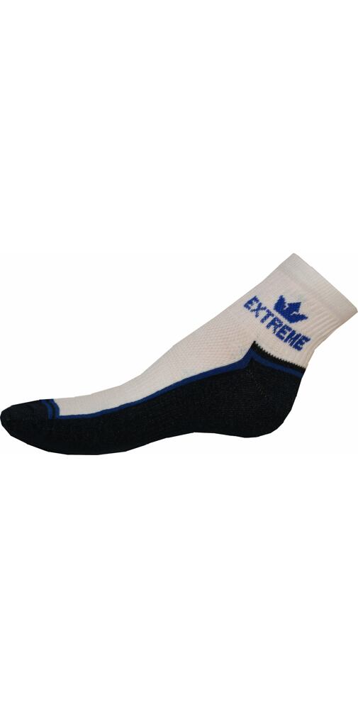Ponožky Gapo Fit Extreme bílotmavě modrá