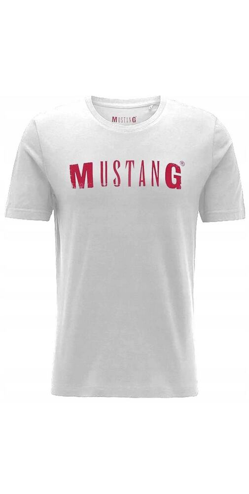 Mustang bílé tričko pro muže 4154-2100
