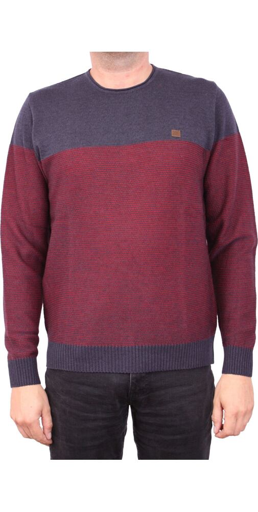 Módní svetr pro muže  Jordi 64 jeans- red