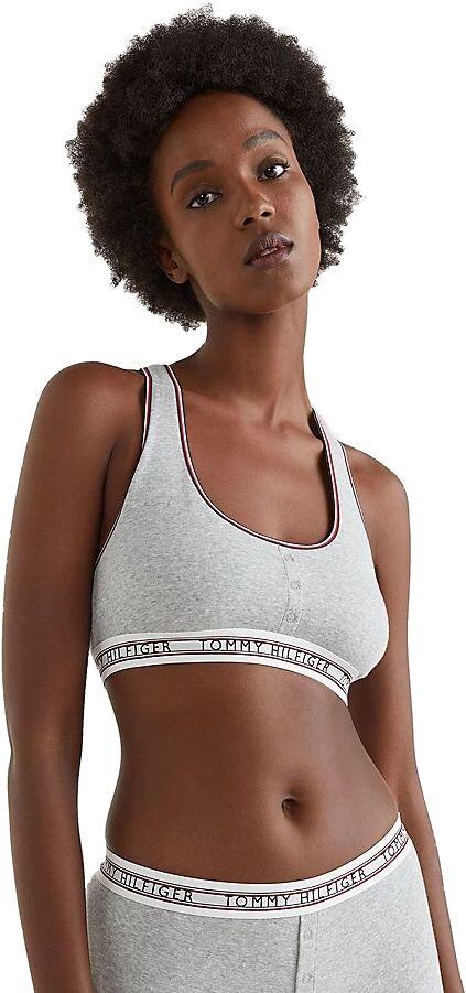 Tommy Hilfiger Bralette Antimicrobial UW0UW03503 sv. šedá