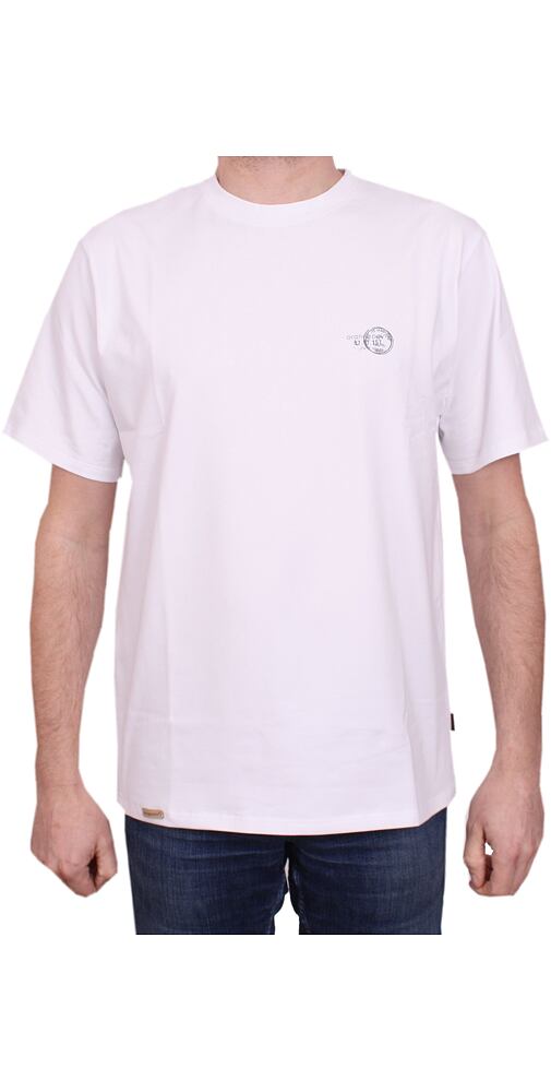 Pánské tričko s krátkým rukávem Orange Point 5245 bílé