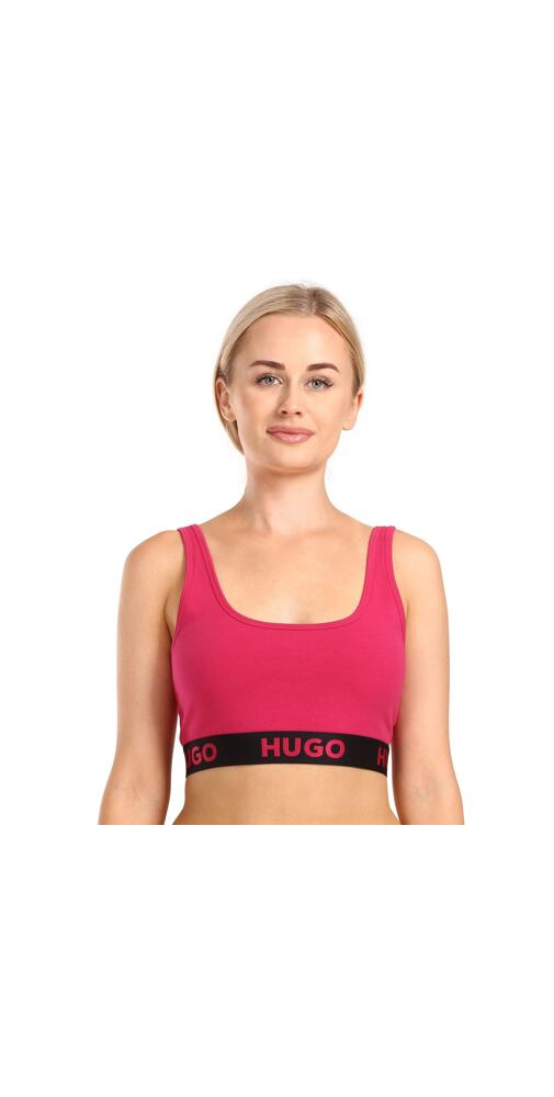 Sportovní podprsenka Hugo 50480159 fuchsia