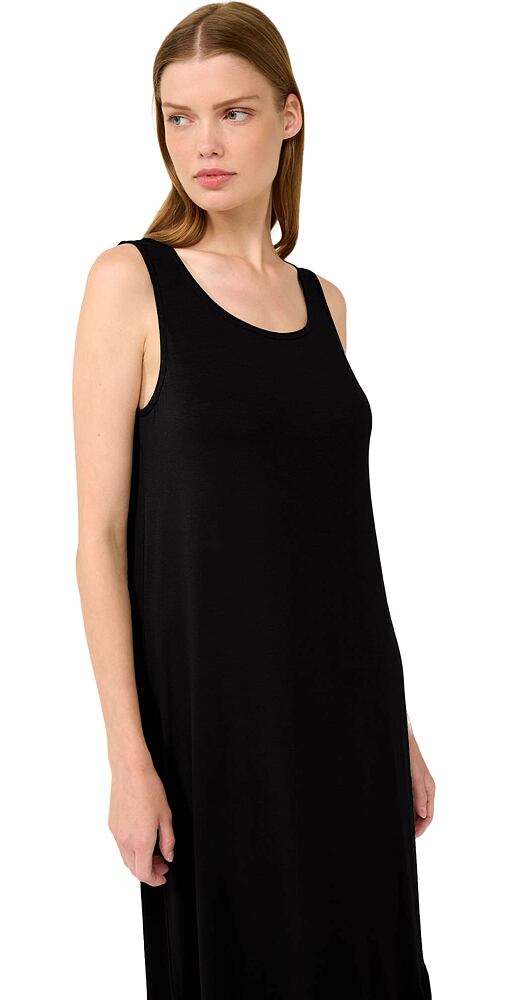 Dámské letní maxi šaty na ramínka Vamp 22512 black