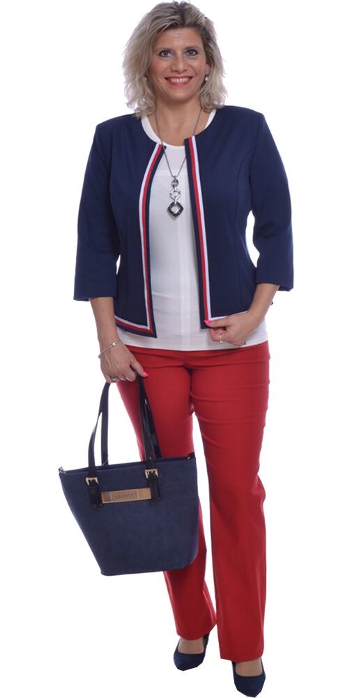 Elegantní dámské sako Tolmea 0620 navy