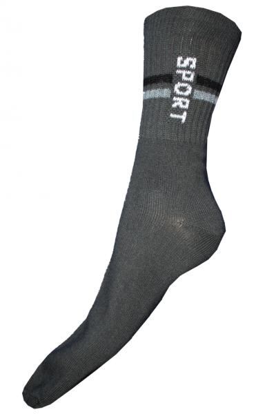 Ponožky DVJ Sport tm.šedá