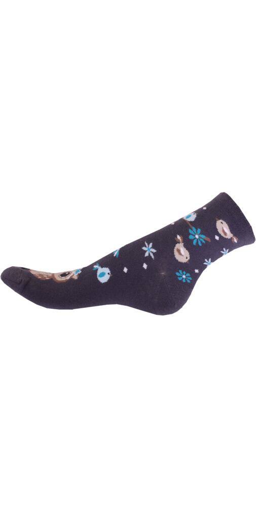 Dámské ponožky Steven 814099 jeans