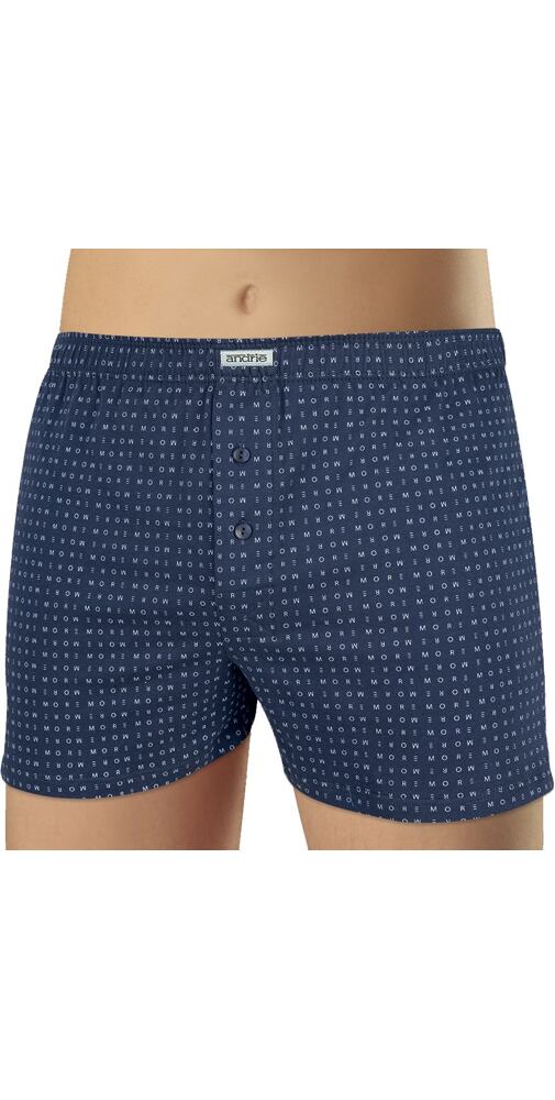 Pánské trenky s potiskem Andrie PS 5639 navy