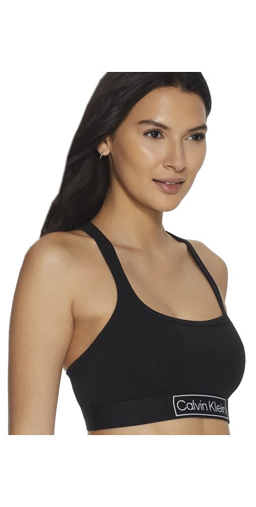 Sportovní Calvin Klein Bralette Reimagined Heritage QF6768E noční modř