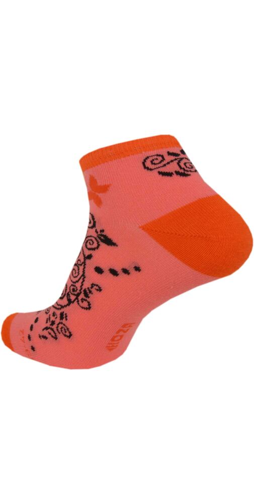 Kotníčkové ponožky Hoza H2027 orange