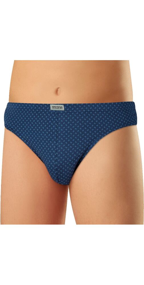 Pánské bavlněné slipy Andrie PS 3558 jeans