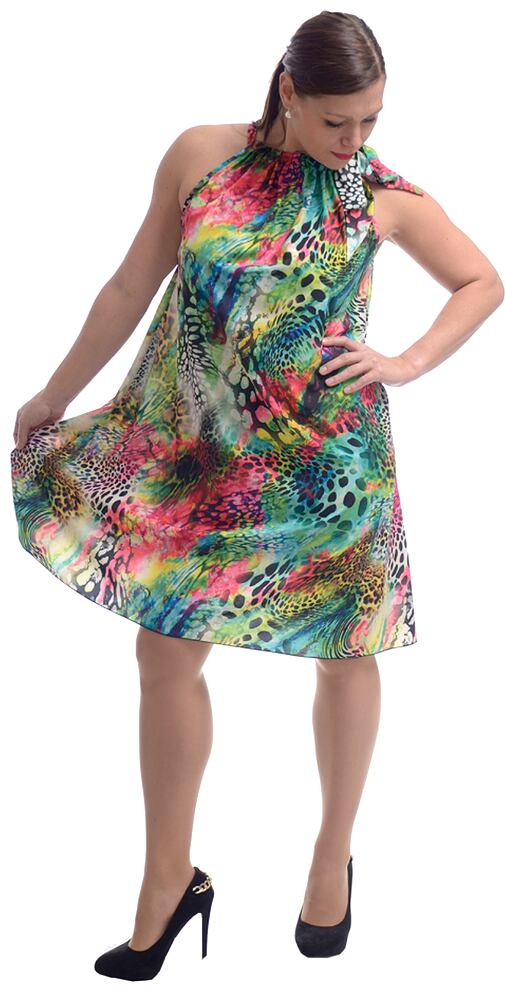 Dámské šaty Erica Tolmea 4823 multicolor
