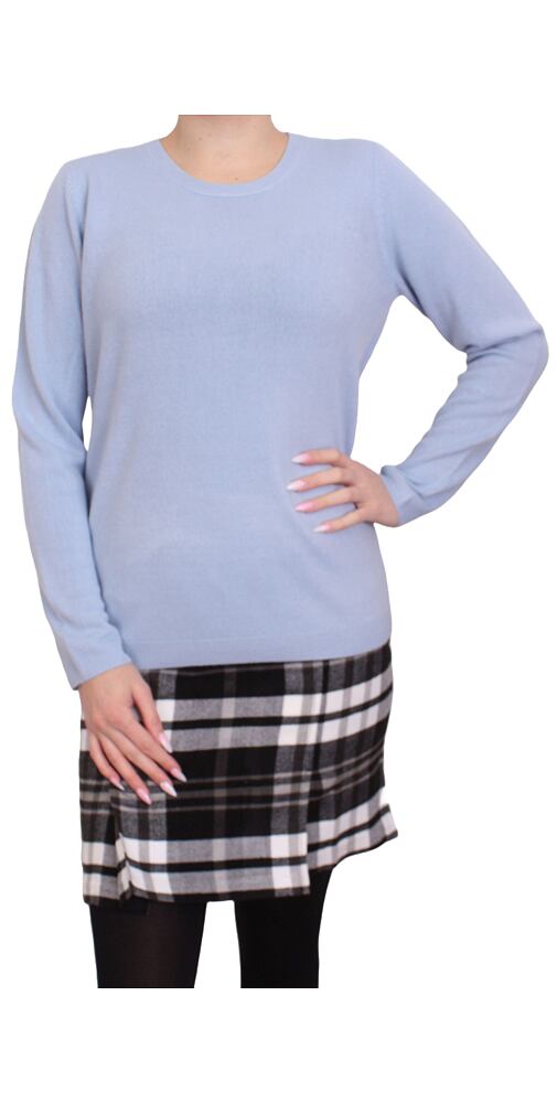 Dámský svetřík Cashmere Marinello 18313 sv.modrá