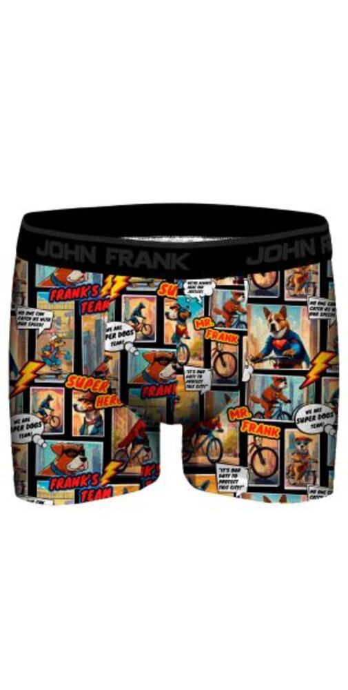 Boxerky pro muže s modalem John Frank super dog