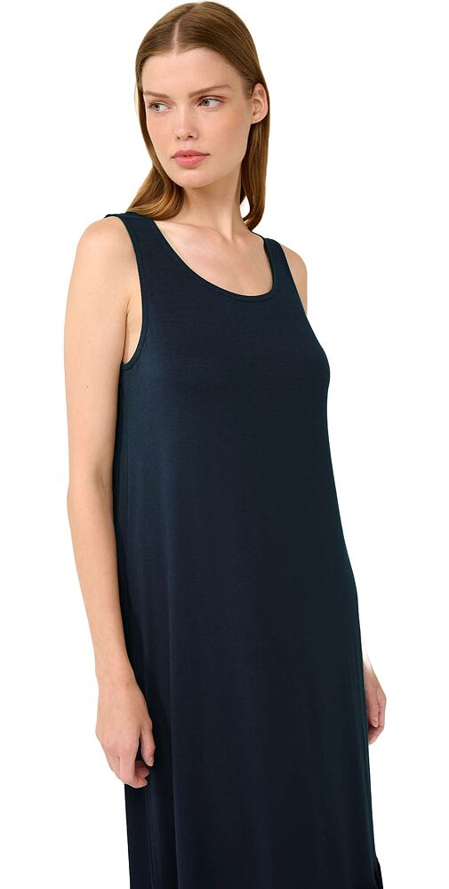 Dámské letní maxi šaty na ramínka Vamp 22512 blue