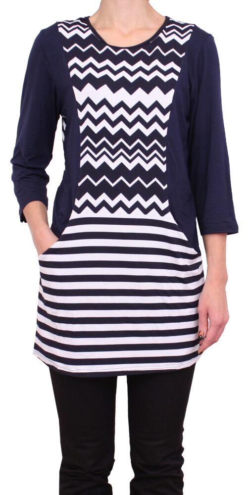 Dámská tunika Scharf SFZ014 navy-bílá