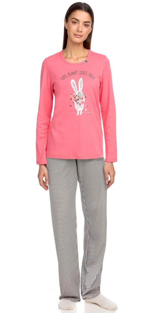Mladistvé pyžamo pro ženy Vamp! 15353 pink rapture