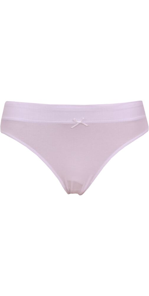 Jednobarevné dámské kalhotky Andrie PS 2874 bílé