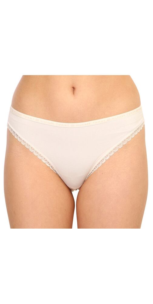 Dámské kalhotky Tommy Hilfiger UW0UW02825 smetanové