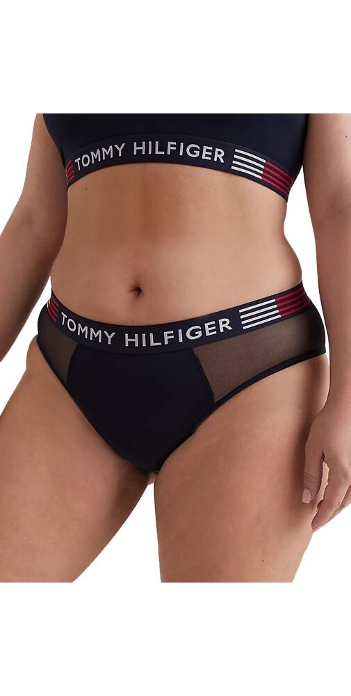 Kalhotky Tommy Hilfiger bikini UW0UW03543 navy