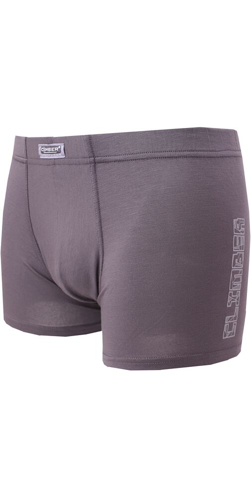Pánské boxerky z bambusu Climber 2244 šedé