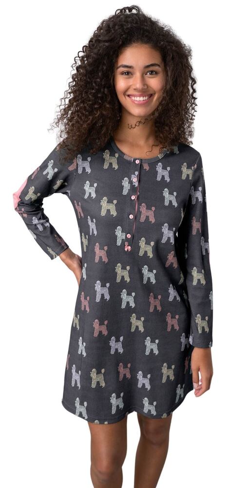 Dámská noční košile Cassidy Oneira 17434 dark gray