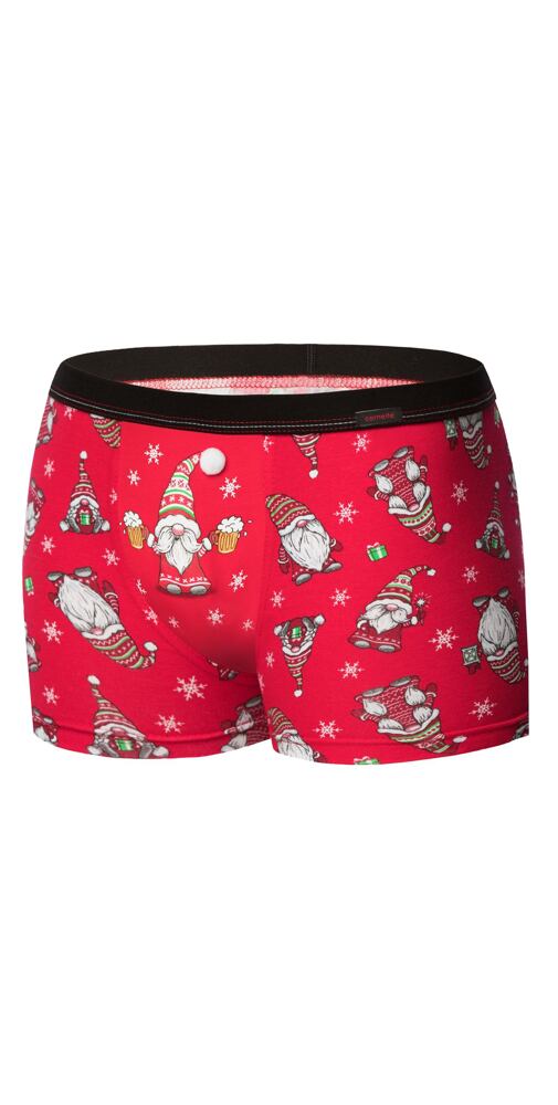 Boxerky Cornette Tattoo Gnome červené