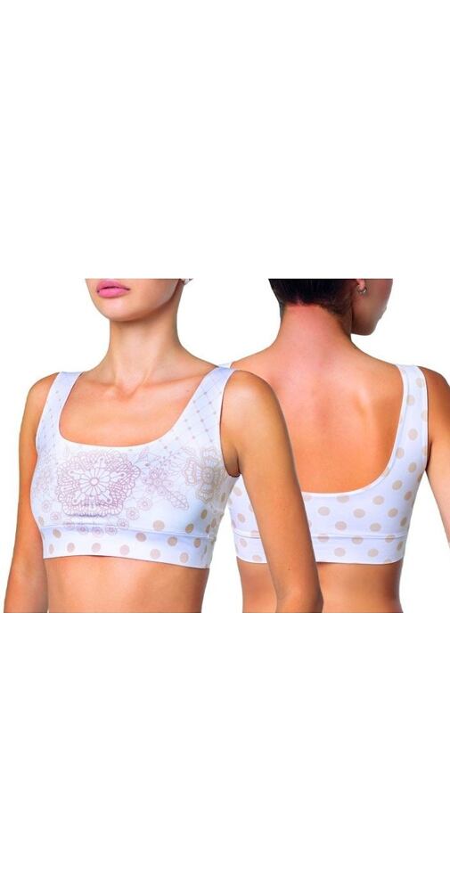 Dámský top Meméme Crop Top polka Dot Chamomile