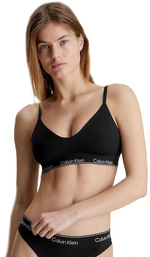 Calvin Klein Unlined Triangle QF6923E černá