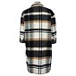 Oversize dámský kabát Kenny S. 393770 kostka