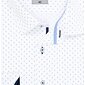 Elegantní pánská košile AMJ Comfort Slim Fit VDSBR 1330 bílo-modrá
