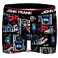 Pánské vtipné boxerky John Frank JFBD354 spy black