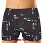 Pánské boxerky bavlna/lycra Andrie PS 5784 grafit