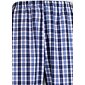 Popelínové pyžamo Luiz Charles 327 navy kostička
