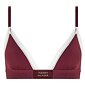 Podprsenka bez kostice Tommy Hilfiger Triangle UW0UW04750 bordo
