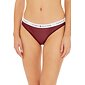 Dámske tangá Tommy Hilfiger z elastickej pleteniny UW0UW05532 bordo