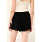Micromodal Cheeky šortky Vamp s krajkou 22805 black