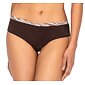 Dámske brazilky laserom strihané Timo 102852 dark chocolate
