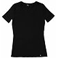 Bavlnené čierne tričko Pleas 162876