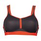 Športová podprsenka Anita 5566 antracit-orange