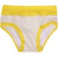Bavlnené nohavičky pre dievčatká Emy Bimba B2445 žltá bodka