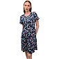 Dámska nočná košieľka pre plnoštíhle ženy Vamp! Phyllis 16033 blue marine
