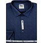 Elegantná pánska košeľa AMJ Comfort Slim Fit VDSBR 1216 modrá