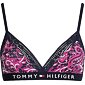 Podprsenka bez kostice Tommy Hilfiger Triangle UW0UW03978 vzor navy