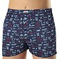 Pánske trenírky s romantickým motívom Andrie PS 5715 navy