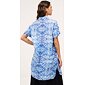 Trendy lehoučká košile pro ženy Surkana 523Oaka126 modrobílá